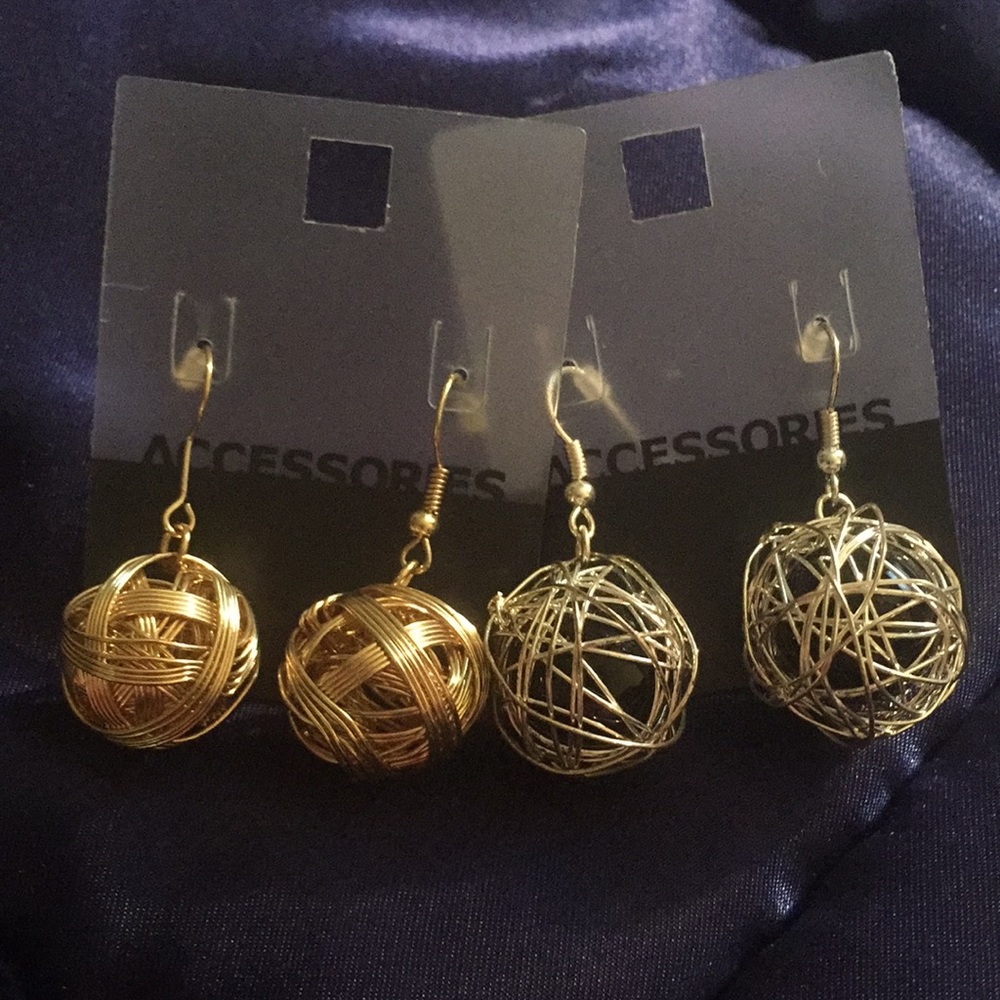 Two Pairs of Old Navy Earrings